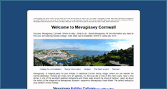 Desktop Screenshot of mevagissey.net